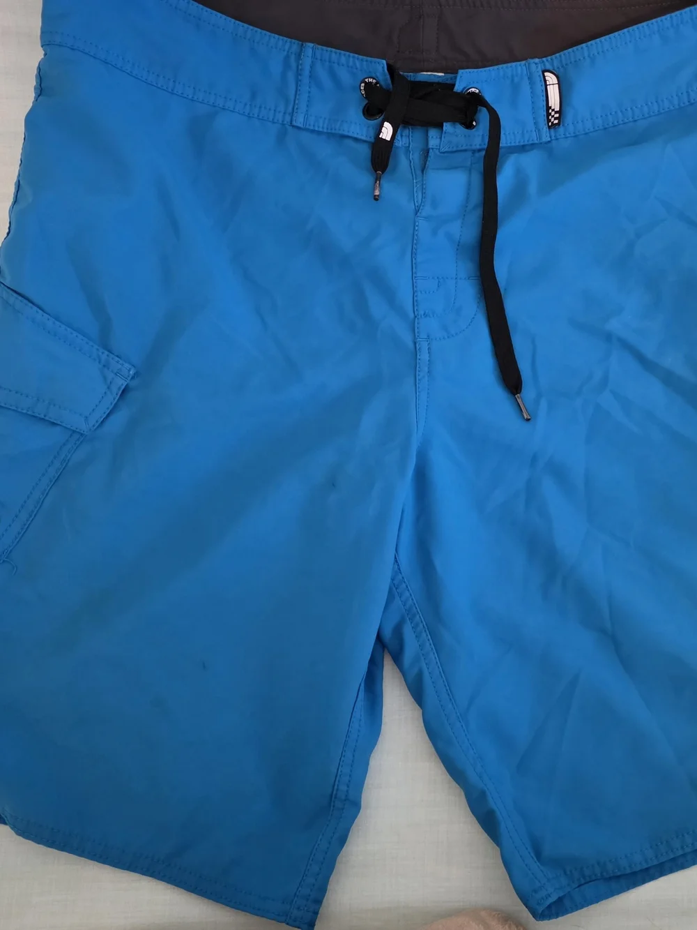 The North Face Men’s Hybrid Swim Shorts in Bright Blue with Black Drawcord